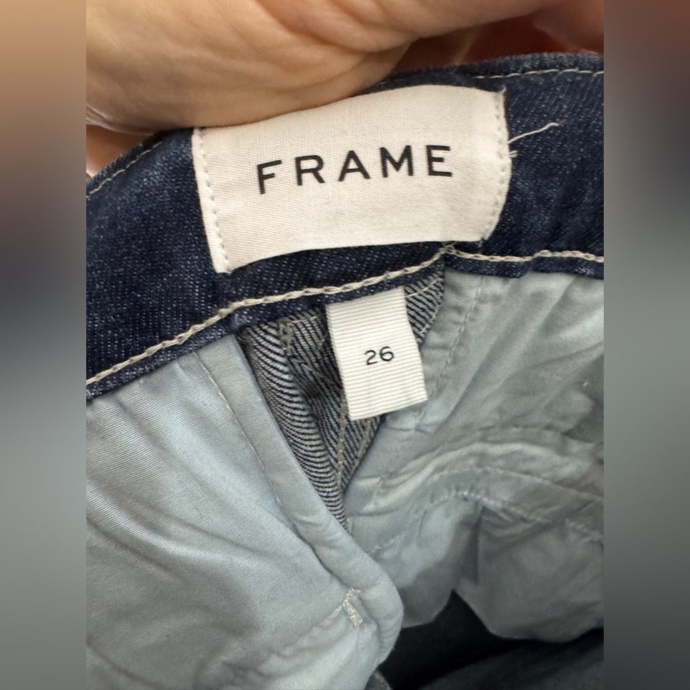 Frame Utility Wide Leg Jeans Size 26 - Picture 5 of 6